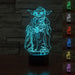 7-Color Touch Switch 3D LED Night Light | Home Decorative Lighting
