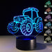 3D Tractor Table Lamp Bedroom Touch Night Light 7 Colors LED Home Decor Gift - Très Elite