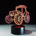 3D Tractor Shape LED Night Light with Touch Control - Home Decor and Gift for Kids