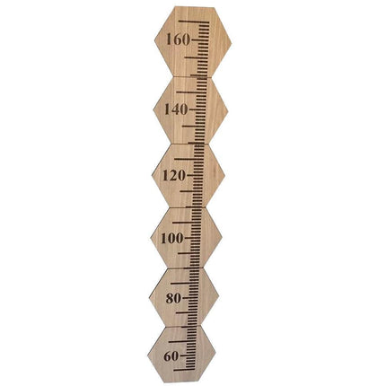 Nordic-Inspired Wooden Ruler and Alphabet Wall Art Set for Stylish Room Upgrade
