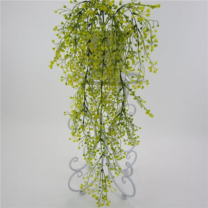 Lush Faux Rattan Vines - Realistic Greenery Wall Art for a Refreshing Home Ambiance
