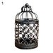 Retro European Style Iron Hollow Candle Holder for Home Decor