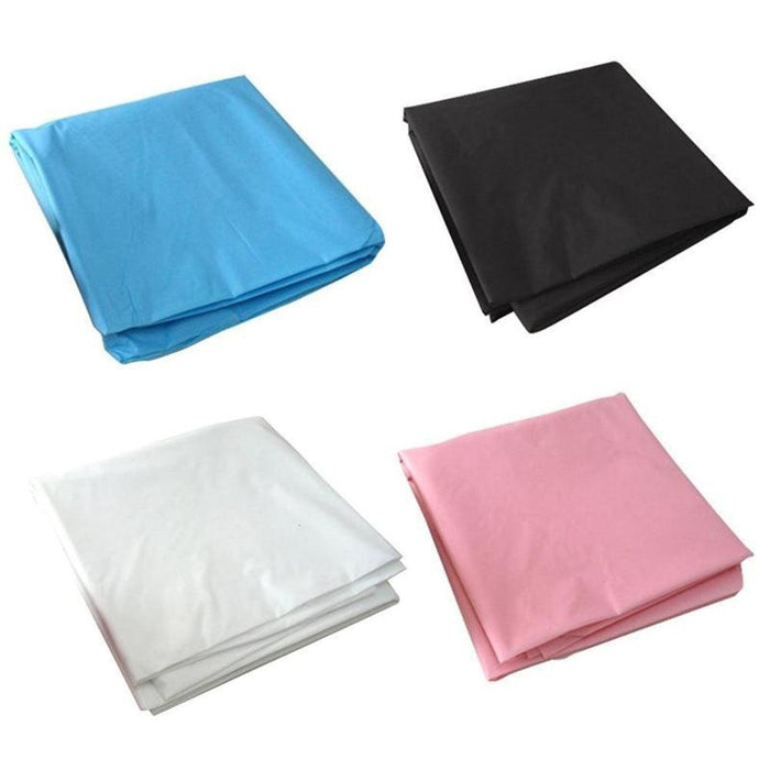 PEVA Disposable Waterproof Solid Color Round Tablecloth - Versatile Party Essential