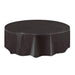 Festive Round Disposable PEVA Tablecloth - Ideal for Celebrations