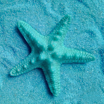 Ocean-Inspired Starfish Resin Decor Set - Whimsical Home and Garden Accents