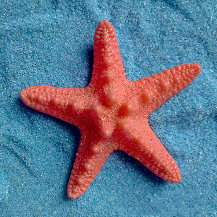 Starfish Resin Ornaments Set - Cute Sea Star Decor for Home and Garden