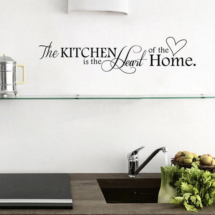 Heart of the Home Kitchen Wall Decal - Stylish Home Decor Piece