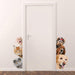 Charming Dog/Cat Design Wall Decal - Simple DIY Sticker for Home Decoration