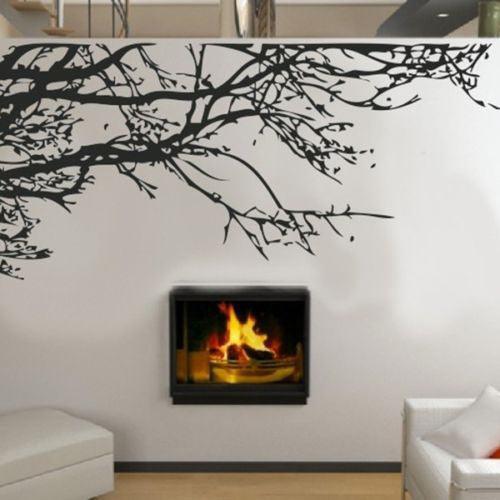 Stylish DIY Tree Branch PVC Wall Art Decal for Home Decor