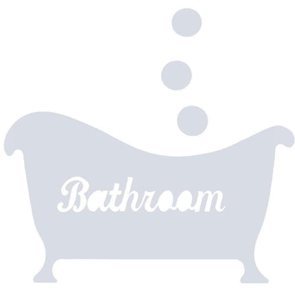 Elegant 3D Acrylic Bathtub Wall Stickers for Luxurious Bathroom Styling