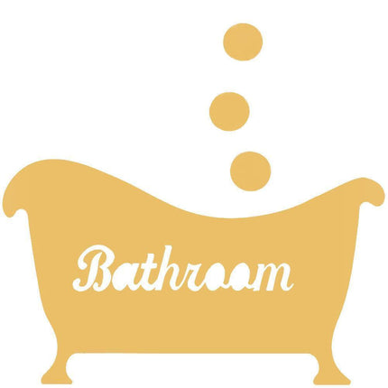 Elegant 3D Acrylic Bathtub Wall Stickers for Luxurious Bathroom Styling