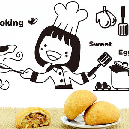 Enchanted Elegance Kitchen Wall Decal - Stylish Home Accent