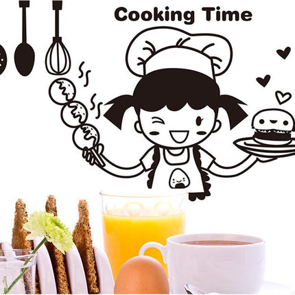 Enchanted Elegance Kitchen Wall Decal - Stylish Home Accent