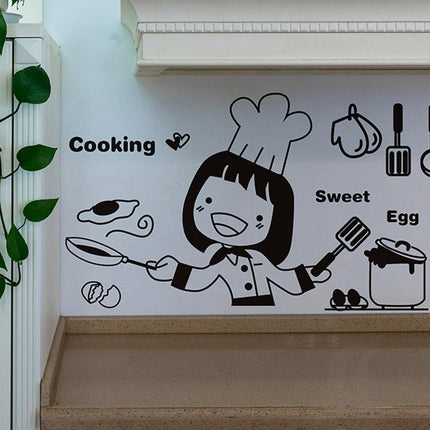 Enchanted Elegance Kitchen Wall Decal - Stylish Home Accent