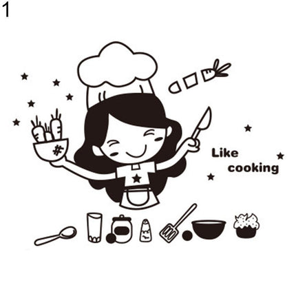 Enchanted Elegance Kitchen Wall Decal - Stylish Home Accent