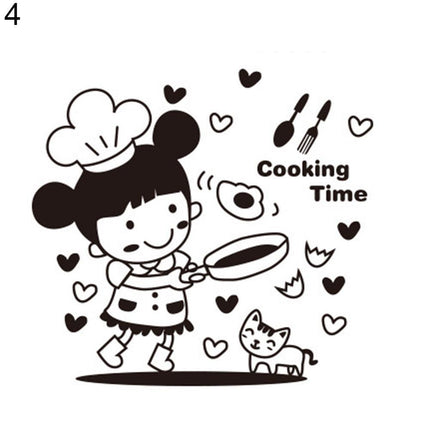 Enchanted Elegance Kitchen Wall Decal - Stylish Home Accent