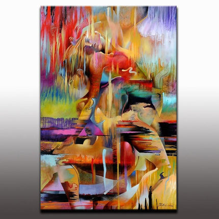 Contemporary Elegance: Modern Abstract Canvas Art for Your Stylish Home
