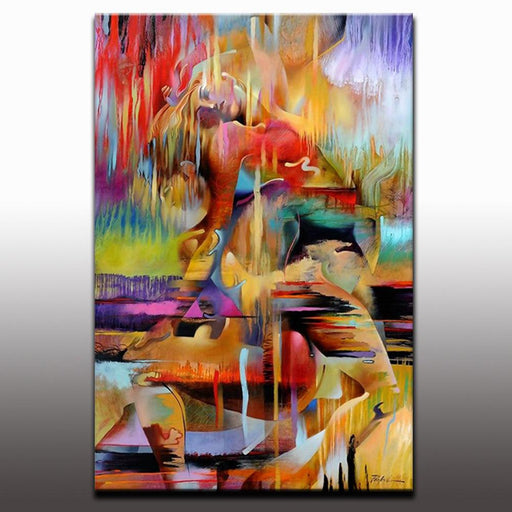 Contemporary Abstract Canvas Art: Elevate Your Home Decor with Modern Sophistication