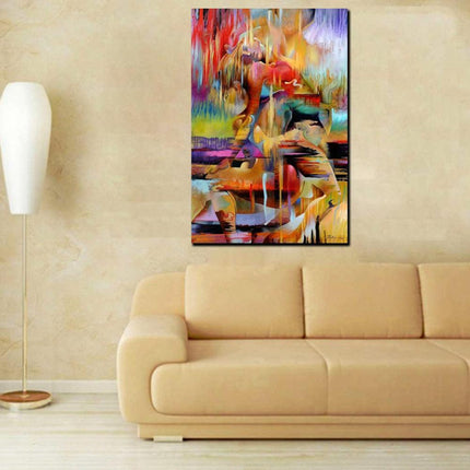 Contemporary Elegance: Modern Abstract Canvas Art for Your Stylish Home