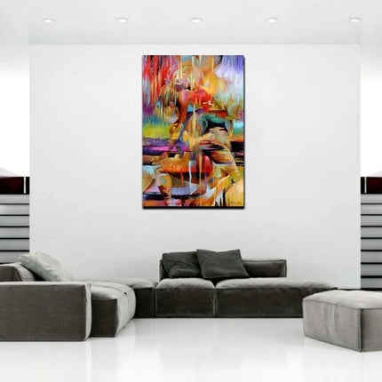 Contemporary Elegance: Modern Abstract Canvas Art for Your Stylish Home