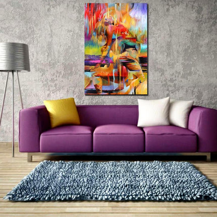 Contemporary Elegance: Modern Abstract Canvas Art for Your Stylish Home