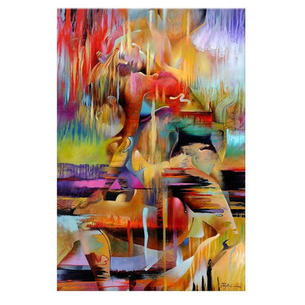 Contemporary Elegance: Modern Abstract Canvas Art for Your Stylish Home