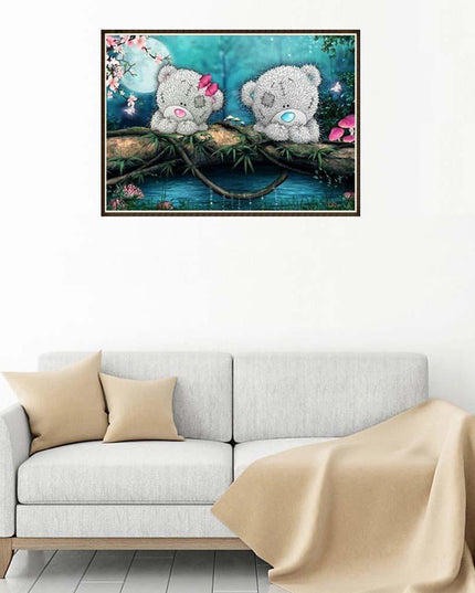 Sparkling Animal and Landscape DIY Diamond Art Kit for Home Decor