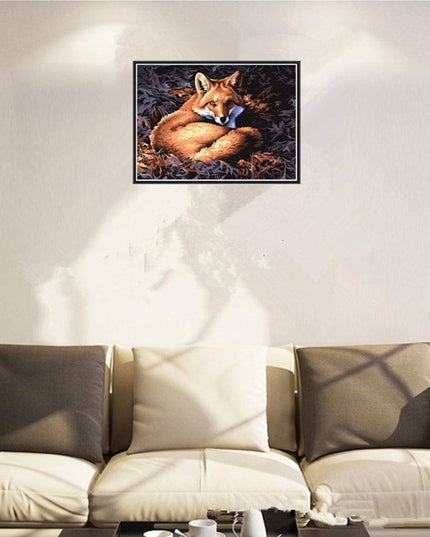 Sparkling Animal and Landscape DIY Diamond Art Kit for Home Decor