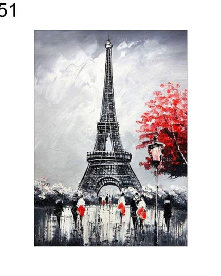 Sparkling Animal and Landscape DIY Diamond Art Kit for Home Decor