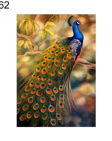 Sparkling Animal and Landscape DIY Diamond Art Kit for Home Decor