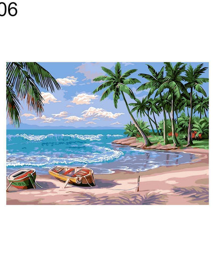 Sparkling Animal and Landscape DIY Diamond Art Kit for Home Decor