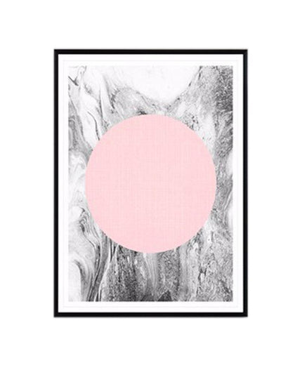 Modern Minimalist Nordic Geometric Canvas Art - Elegant Wall Decoration