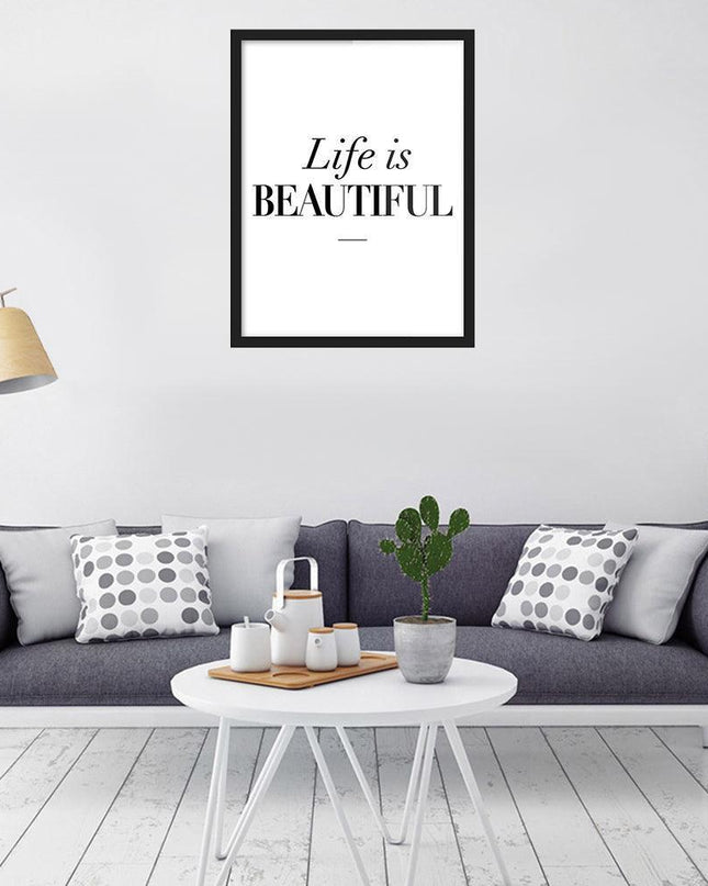 Elegant Alphabet Canvas Wall Art for Modern Interior Design