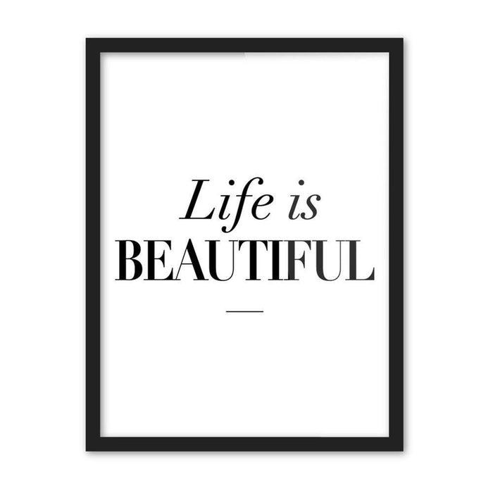 Elegant Alphabet Canvas Wall Art for Modern Interior Design