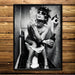 Enchanting Femme Fatale Canvas Art - Sophisticated Modern Decor
