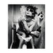 Enchanting Femme Fatale Canvas Art - Sophisticated Modern Decor
