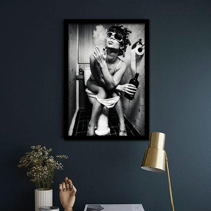 Captivating Femme Fatale Wall Art Print to Elevate Your Space