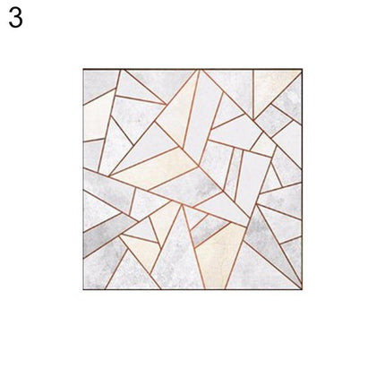 Sophisticated Golden Geometric Canvas Art - Elevate Your Home Decor