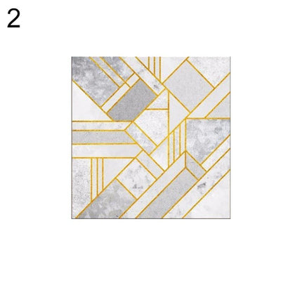 Sophisticated Golden Geometric Canvas Art - Elevate Your Home Decor