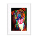 Whimsical Dog Painting Wall Art Decor for Home & Shop