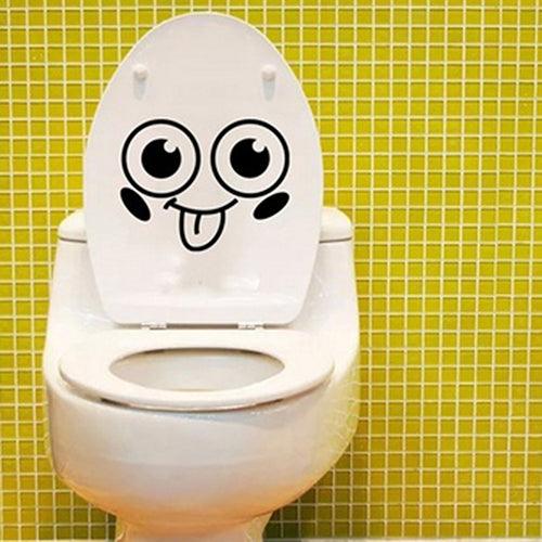 Sprinkle Joy in Your Bathroom with the Happy Toilet Seat Decal