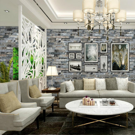 Stylish 3D Brick Effect Wall Sticker - Transform Your Space Instantly