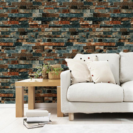 Stylish 3D Brick Effect Wall Sticker - Transform Your Space Instantly