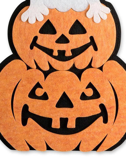 Enchantingly Spooky Ghost and Pumpkin Halloween Wall and Door Decor