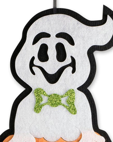 Enchantingly Spooky Ghost and Pumpkin Halloween Wall and Door Decor