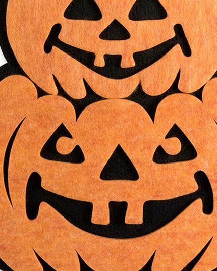 Enchantingly Spooky Ghost and Pumpkin Halloween Wall and Door Decor