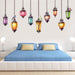 Ceiling Lamp Design PVC Wall Decals - Quick and Easy Home Decoration for Children's Rooms