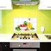 Waterproof Anti-oil Stain lecythus Kitchen decoration Wall Sticker Tile Decal