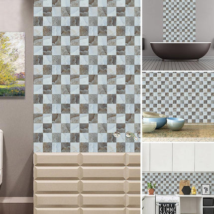 European Chic Tile Sticker Set - 6 Decals for Kitchen & Bathroom Transformation