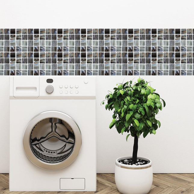 European Chic Tile Sticker Set - 6 Decals for Kitchen & Bathroom Transformation